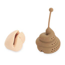 Creative Poop Shaped Silicone Tea Strainer Coffee Filter Diffuser Tea Infuser