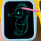 8.5in LCD Penguin Electronic Writing Tablet Kids Handwriting Board (Blue)