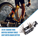 14 in 1 Bicycle Allen Wrench Screwdriver Bike Repair Multi Tools Black
