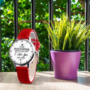 2pcs/set Adjustable Wristwatch Analog Quartz Watches Chain Necklace Women Watch