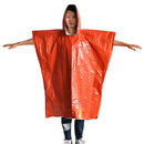 Outdoor Raincoat Disposable Dual Color Thermal First Aid Survival Raincoat Newly