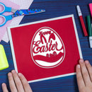 Metal Cutting Stencil Template Easter Eggs Paper Cutting Card Embossing Decor