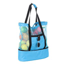 Picnic Tote Bag Double-Layer Thermal Handbag Preservation Bag Big Capacity