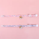 Pet Supplies Bell Pendant Dog Collar Kitten Necklace Rainbow Cat Collars