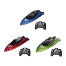2.4GHz RC Boat High Speed LED Lights Waterproof Electric Ship Toys (Green)