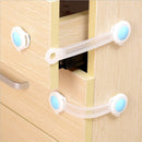 Window Refrigerator Door Stopper Cupboard Cabinet Lock Drawer Baby Safety Lock