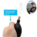 Ahomi Gas Water Oil Aquarium Siphon Hose Liquid Transfer Manual Hand Pump