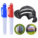 Golf Ball Line Liner Marker Pen Template Drawing Golf Alignment Marks Aids Tools