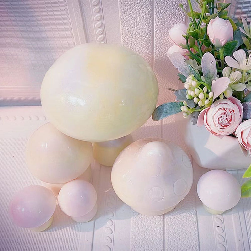 Decoration Mushroom Ornament Jar Mold Handmade Silicone Mold Crystal Epoxy Mold