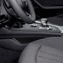 2Pcs B9 Car Gear Shift Side Panel Trim For Audi A4 A5 B9 2017-2020 Carbon Fiber