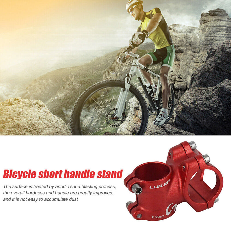 31.8mm 25.4mm MTB stem aluminum alloy 35mm short mountain bike handleable stem