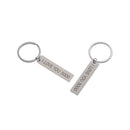I Love You 3000 Unique Keychain Key Ring Gift for Lovers Couples Wife Girlfriend