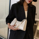 Women Retro Alligator PU Leather Handbag Pure Purse Ladies Travel Shoulder Bags