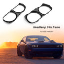 2pcs Front Headlight Lamps - Bezel Protective Bezels Headlight Down