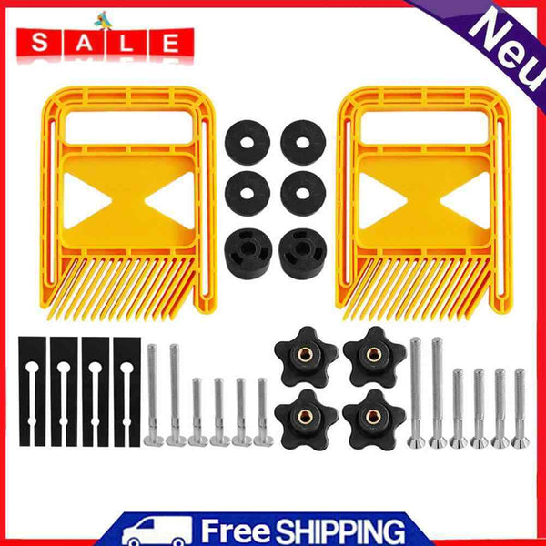 28pcs Carpentry Feather Board Gasket Double Layer Electric Saw Auxiliary Tool