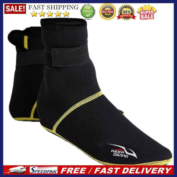 3mm Snorkeling Diving Socks Beach Water Sports Booties Outdoor Non Slip Socks