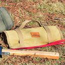 Camping Tools Storage Bag, Nail Hammer Stakes Pegs Organizer (Khaki L) Newly