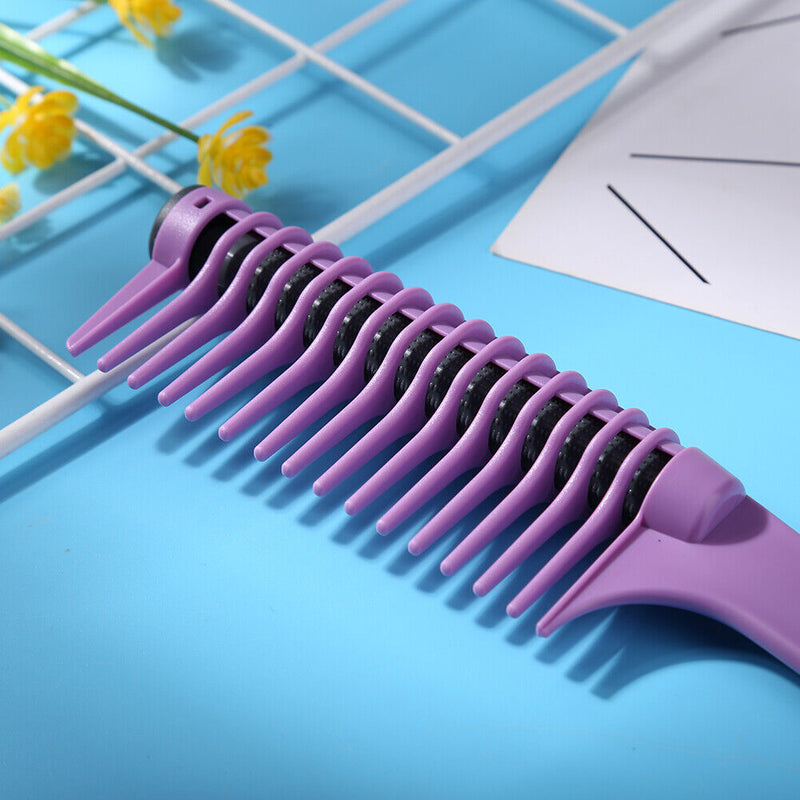 Reduce Hair Loss Detangling Comb Anti Static Roller Wide Tooth Comb Accesso