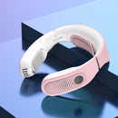 #A Mini Hanging Neckband Fan Portable Cold Air Fan USB Rechargeable Hands Free F