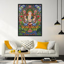 Cross Stitch Kit Buddha Portrait 3-Beach Cotton Thread 11CT DIY Embroidery Set