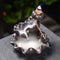 Backflow Incense Burner Ceramic Waterfall Smoke Censer Home Office Decor Newly