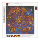 5D DIY Full Drill Diamond Painting Constellation Cross Stitch Embroidery Newly