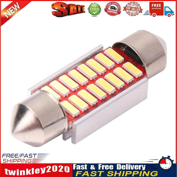 Festoon LED Car Bulb 36mm 6000K 4014 SMD Canbus Map Reading Dome Lamp Bulb Newly