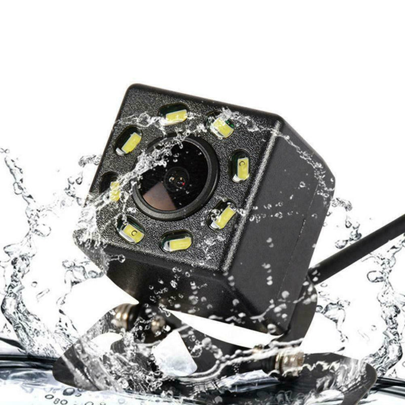 8 LED 170° Camera Reversing Parking Cam Car Rear View f Night Waterproo S0A0