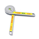 360 Degree Miter Saw Protractor w/Leveling Bubble Angle Finder Gauge Ruler Newly