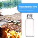 Spice Condiment Bottles Camping Seasoning Storage Box (Aluminum Cap 50ml) Newly