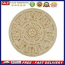 Astrology Game Playing Plate Carved Divination Pendulum Board with Stars Mo