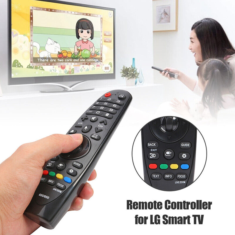 Remote Control Replacement w/ USB Receiver for LG Magic Remote AN-MR600 42LF652v