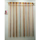 Mixed Colors Line Window Thread Curtain for a Shop Window Show