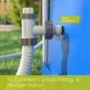 #A 1.25 inch to 1.5 inch Type B Pool Pumps Adapters for Intex Hose Pump Connecto
