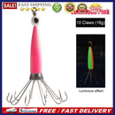 Fishing Lures Glow in Dark Octopus Cuttlefish Hook 8 Claws Fish Tackle Accessory