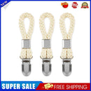 Towel Hanging Clips Kitchen Bathroom Cloth Pegs Hanger Clips Loops (3pcs)