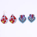 5D DIY Diamond Painting Earrings Kit Irregular Double-sided Drill (RZ025)