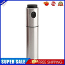 Stainless Steel Olive Oil Spray Bottle BBQ Baking Vinegar Gravy Dispenser