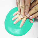 20g Baby Care Hand Foot Inkpad Soft Clay Washless Footprint Mud (Green) Newly