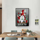 Diamond Round Drill DIY Christmas Goblin Picture 5D Full Painting Kit Room Decor