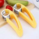 Safe Banana Slicer DIY Fruit Tools Creative Gadgets Ham Sausage Chunking
