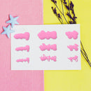 Blessing Series Metal Cutting Dies Paper Card Transparent Seal Stamp Album Craft