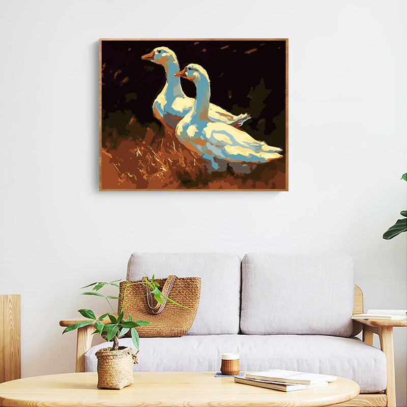 Oil Paint Animal By Numbers Coloring Picture Digital