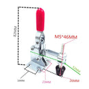 Toggle Anti-Slip Quick Release Jig Woodworking Latch Clamp Heavy Duty Holding