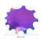 Prosperveil Plastic Nail Polish Stencil Crystal Nail Stencil Man