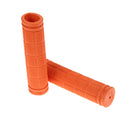 Soft BMX MTB Cycle Mountain Bicycle Bike Handle bar Rubber End(orange)
