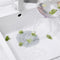 Kitchen Sink Strainer & Bathroom Shower Sink Stopper Covers (Dark Grey)