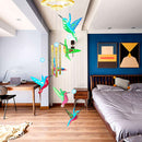 Epoxy Silicone Mold Set Hummingbird Wind Chime Mold with Craft Supplies Newly