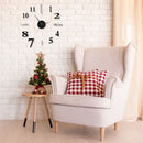 Household DIY Big Wall Clock Modern Living Room Wall Stickers Watch Ornament