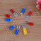 1200Pcs / Box Insulated Clamps Spade Ring Fork U-Type Electric Crimp Plugs